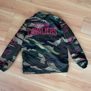 NBA Kids Camouflage Cleveland Cavaliers Wind Breaker